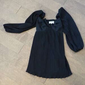 Finders‎ Keepers Adeline Mini Dress Black Womens Size XS